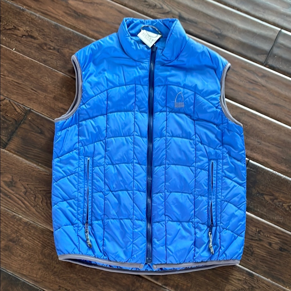 Women’s Blue Puffer Vest